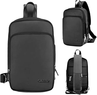 Waterproof anti -to -the -air relaxation shoulder bag for outdoor activities, school and sport for men.. DIAYTAR NIGERIA: Where shopping is easy, prices are low, and delivery is just days away.