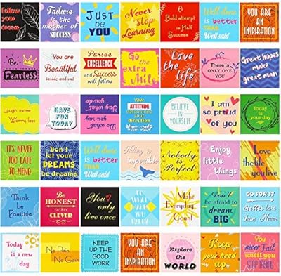 Otos 160 pieces inspiring quotation cits, motivation quote cards, kindness encouragement cards, business business cards, 40 styles, 3 x 3 inches.. DIAYTAR NIGERIA: Where every purchase is affordable and delivery is always within a week.