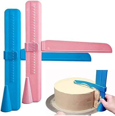 Cake scratch, pack of 2 adjustable fondant smoking to spread the frosting on the cakes.. DIAYTAR NIGERIA promises affordability and variety with every purchase, delivered in 5-8 days.