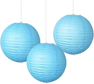 3 -piece party Time. Decorations of paper lanterns Chinese lanterns made by hand to hang for wedding, birthday party, house - 12 inch (blue).. Elevate your shopping experience with DIAYTAR NIGERIA's vast catalog and budget-friendly options.