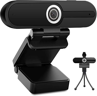4K HD webcam with microphone USB 8MP web camera with confidentiality shutter and tripod.. Why shop anywhere else? DIAYTAR Nigeria has it all and delivers fast.
