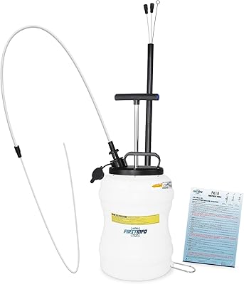 Fluid extraction pump/patented manual oil of 10.5 L for the evacuation of automobile fluids with additional storage tube and 1/2 "Firstinfo tube in diameter 3.5 x 4.5 mm - A1107H.. Your comprehensive marketplace awaits at DIAYTAR NIGERIA with affordable prices and reliable delivery times.