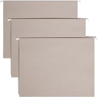 SMEAD suspended backrest with colorful index index markers, adjustable 1/5 cut markers, letter format, gray, 25 per box (64063).. Shop with purpose at DIAYTAR NIGERIA and receive quality products at budget rates within 8 days.