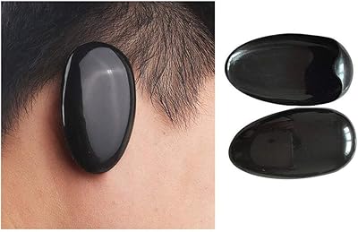 Fantopest 10 pairs of black plastic ear cache for hair dye.. DIAYTAR NIGERIA: Making online shopping accessible to all Nigerians with our affordable platform.
