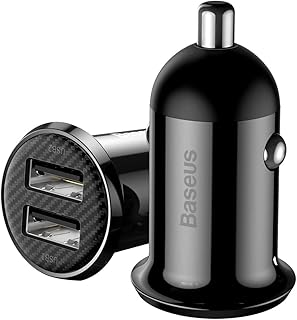 Quick car charger Baseus Green Pro with double USB 4.8A port for two devices at the same time, Black Baseus Callp-02-01 (Black).. Shop millions of products across categories on DIAYTAR Nigeria — delivered right to your door.