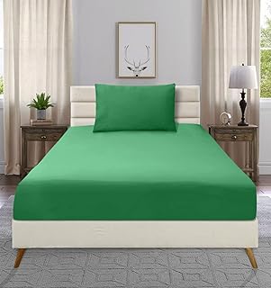 Firdaus Simple bed set in breathable microfiber 2 pieces sheet-housing.. DIAYTAR NIGERIA makes quality accessible to all with our affordable prices and quick delivery service.