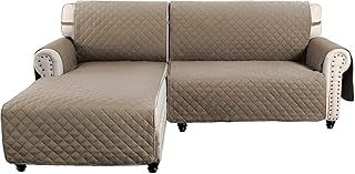 Turquoise -shaped 2 -room sofa cover sectional cover with straps.. DIAYTAR NIGERIA delivers value, variety, and convenience with our nationwide 5-8 day shipping.