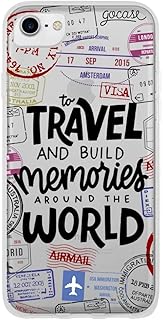 Transparent mobile case jocas in silicone and TPU printed with a world map.. Shop with confidence at DIAYTAR NIGERIA, offering thousands of products with budget-friendly shipping.
