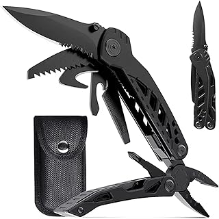 Multifunction hand tool kit, foldable pocket campsite equipment, perfect 13 in 1 for men and women, outdoor survival emergency tool... DIAYTAR NIGERIA: Revolutionizing accessibility to quality products at budget-friendly prices across Nigeria.
