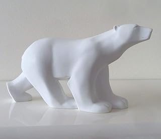 Statue replika f. Pompon, polar bear (11 cm).. DIAYTAR NIGERIA: Your affordable gateway to thousands of products delivered within a week.