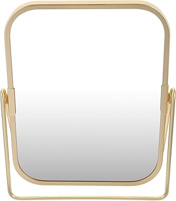 Vintage double -sided double -sided desk mirror with support, antique bathroom, bedroom, interior decoration, dresser.. Shop with confidence at DIAYTAR NIGERIA, where affordability meets reliability in less than 8 days.