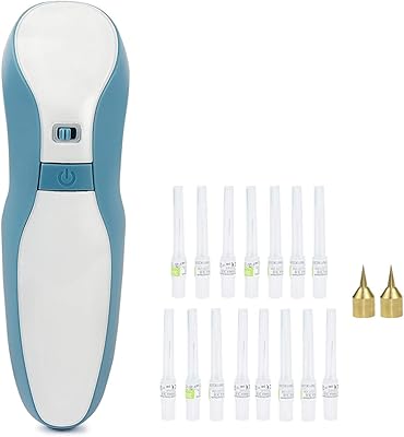 Professional fiber plasma pen for facials from the facial skin and the elimination of beauty grains with 10/15 needle, set of two pieces.. Get more for less on DIAYTAR Nigeria — Nigeria’s favorite e-commerce platform.