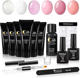 Cosila Poly Nail Gel Gel Extension Kit Nail Construction Gel with Solution.. Big savings, small wait times — shop now at DIAYTAR Nigeria.