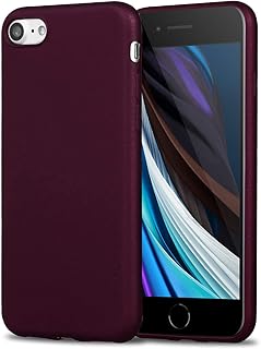 Wine red protective shell for iPhone 7.. DIAYTAR NIGERIA: Where every shopping need is met with affordable prices and timely delivery.