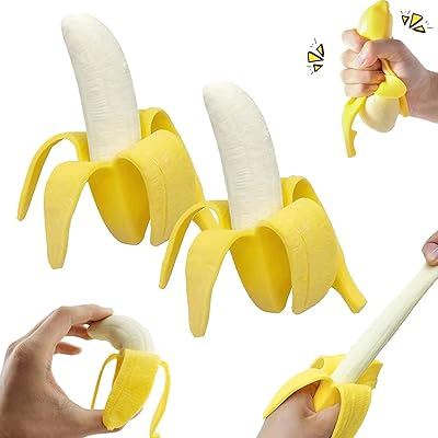 2 rooms Squishhy Fidget Toys toys to press banana simulation fruit toys banana anti-stress toys super soft party gifts.. Shop across boundaries at DIAYTAR NIGERIA and enjoy budget-friendly nationwide delivery within the week.