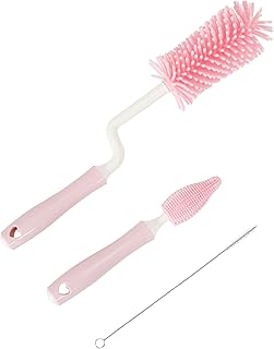 Silicone brush to clean water bottles, sports bottles, vases, glassware, food pots, bottles and the set of kitchen cleaning tools.. DIAYTAR NIGERIA: Where every search yields affordable results delivered promptly to your door.