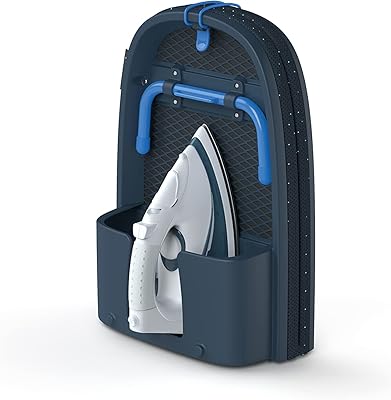 Small foldable ironing board Joseph Joseph Pocket Plus, black/blue.. Shop with purpose at DIAYTAR NIGERIA, where your money goes further and delivery is always prompt.