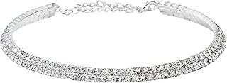 An elegant silver plated necklace of the latest traditional styles, silver plated from U Bella (white) (Ybnk_5500).. Discover the perfect shopping balance at DIAYTAR NIGERIA with competitive prices and prompt delivery.