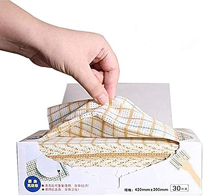 Disposable cleaning towel box, non -stick cleaning rags for cleaning the house, absorbents and drying quickly, box of 30 rooms.. The smarter way to shop online in Nigeria is through DIAYTAR Nigeria.