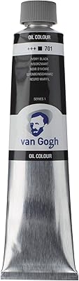 Colorful oil Royal Talence Van Gogh - 200 ml tube, ivory black (02087013).. DIAYTAR NIGERIA brings the marketplace to your home with budget-friendly prices and nationwide delivery.