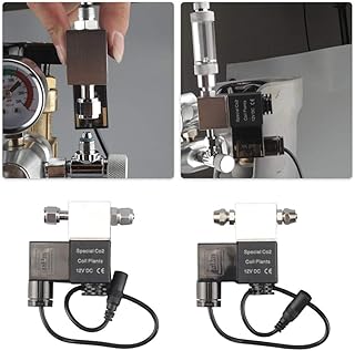 Tomshan 12V DC water output solenoid valve, CO2 system system, low temperature electric magnetic valve for aquarium water tank, grass plant, easy installation with a head.. DIAYTAR NIGERIA: Your partner in affordable e-commerce with dependable delivery across Nigeria.