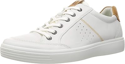 Sneakers with classic light ecco for men, white/lion, 10-10.5 US.. Your one-click solution to affordable shopping, DIAYTAR NIGERIA delivers quality products nationwide.