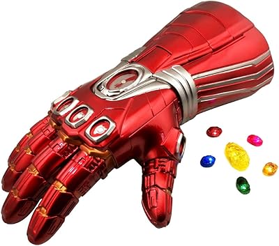 Gantelet Iron Man Infinity with LED light accessories batteries for party.. Shop from our extensive catalog at DIAYTAR NIGERIA and enjoy doorstep delivery in just 5-8 days.
