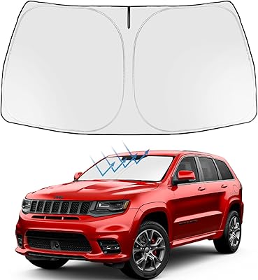 PRODECI Foldable Sun Personalized Sun for Jeep Grand Cherokee SUV LAREDO LIMITED TRIILHAWK OVERLAND ALTITURE SUMMIT 2023 2014-2023.. Thousands of choices. Zero hassle. All thanks to DIAYTAR Nigeria.