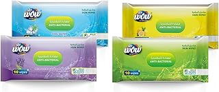 Wow multi-surfed antibacterial cleansing wipes for effective protection against germs and personal hygiene (kill 99.9 % of bacteria), pack of 4.. Need it fast? Need it cheap? Choose DIAYTAR Nigeria.