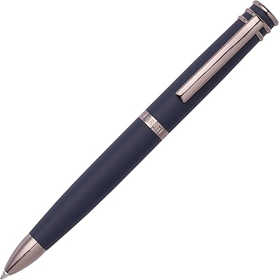 Cerruti ball pen 1881 Austin | emblematic writing instrument | Blue ink | gift box (navy/pistol).. Fast delivery is our promise — DIAYTAR Nigeria keeps it real.