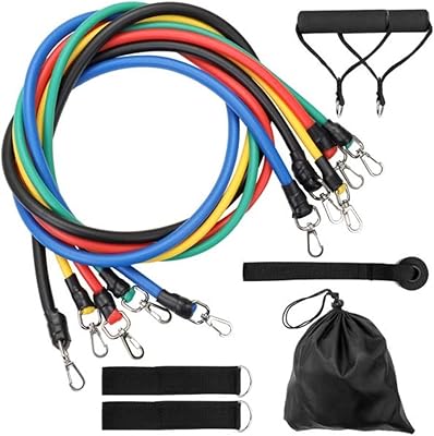 Multifunctional set of 11 pieces Dubai Gallery for muscle strengthening and fitness - red/blue/black AMZ -N37816325a.. Join millions of satisfied shoppers using DIAYTAR Nigeria every day.