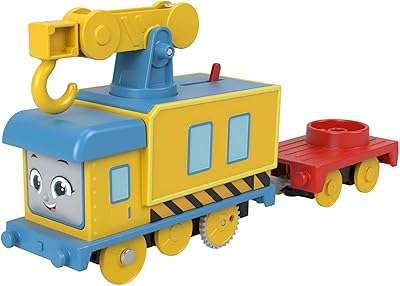 Fisher -Price Thomas and her friends Carly La Crane - Motorized toy car for preschool children from 3 years old.. DIAYTAR NIGERIA brings online shopping to every Nigerian with affordable prices and reliable shipping.