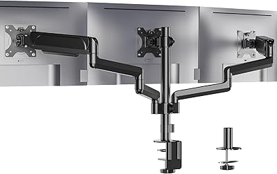 LCD monitor support for fully adjustable Wally Premium tripod with gas spring up to 27 ", weight capacity of 15.5 pounds GSDM003.. Shop with confidence at DIAYTAR NIGERIA, offering extensive product variety with nationwide delivery.