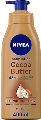 Body milk in cocoa butter Nivea, enriched with vitamin E for dry skin, 400 ml.. Experience DIAYTAR NIGERIA, where extensive product variety meets pocket-friendly prices and reliable delivery.