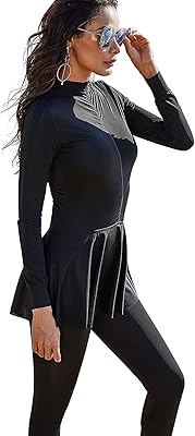 Modest Islamic swimsuit long sleeves for women from the official Emirates store.. Shop easy, pay less, get it fast — with DIAYTAR Nigeria.