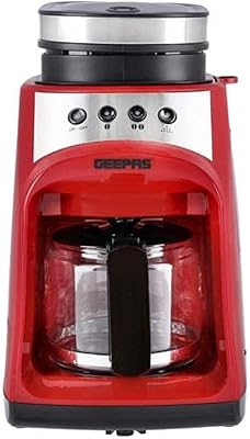 GCM41512 GCM41512 coffee maker, capacity 0.6 liter, red.. Experience retail therapy without the financial stress at DIAYTAR NIGERIA's affordable e-commerce platform.