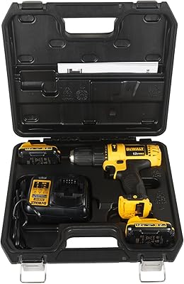 DEWALT compact 10 mm 12 V electric piercing hammer with additional battery, DCD716D2-B5, 3 year warranty.. DIAYTAR NIGERIA: Empowering Nigerians with access to affordable products delivered within 8 days.