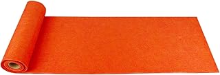 Prux orange felt carpet 98.5 "x 15.75" 1.4 mm thick for the holidays, felt carpet for events and celebrations.. Great products, lower prices, fast delivery — DIAYTAR Nigeria has it all.