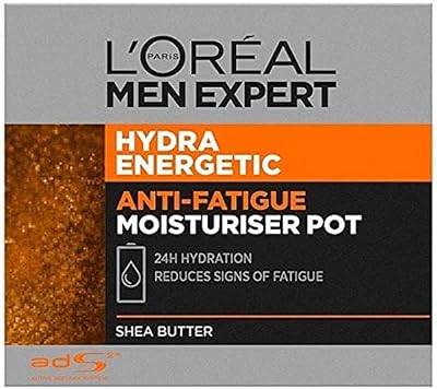 L'Oréal Expert Hydra Energetic Intense Daily Moisturizing Cream 24 Hours For Men 50 ml.. Shop local, shop fast — DIAYTAR Nigeria delivers across the country.