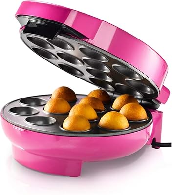 Sachi cake machine, 750 watts, 12 pieces (pink).. DIAYTAR NIGERIA: Putting quality products within reach of every Nigerian through our affordable marketplace.