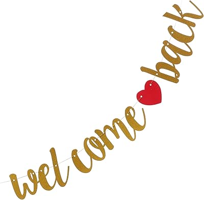 Banner of Welcome Stobok, Banner de Bienvenue à Paillettes for retirement celebration, photo banner of the first day of school for the decoration of the house (gold).. DIAYTAR NIGERIA transforms dreams into deliveries with our affordable prices and 5-8 day shipping.