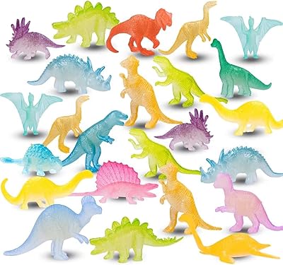 48 mini pieces dinosaurs that shine in the dark, birthday party supplies, cupcake decorations, large bag of gift room gifts, treasure chest, pinata filling, Christmas.. From household needs to gadgets, DIAYTAR Nigeria has it all.