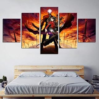 Baojian 5 Canvas Painting HD Canvas Painting 5 Destiny Panel Stay Night photos Anime Wall Art Print Poster Pour Boy Painting On Canvas.. No hidden costs, no long delays — just DIAYTAR Nigeria convenience.