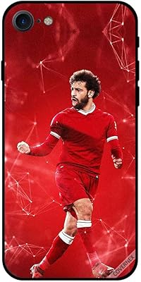 IPhone 7 shell with Egyptian football star motif in red.. Discover endless possibilities with DIAYTAR NIGERIA's extensive product range and affordable shipping.