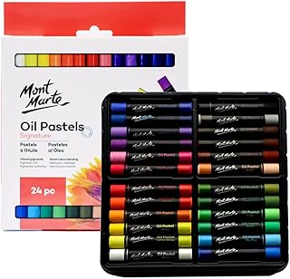 Oil pastels Monte Marte - 24 shades (multicolored).. DIAYTAR NIGERIA bridges the gap between desire and affordability with nationwide delivery in under 8 days.