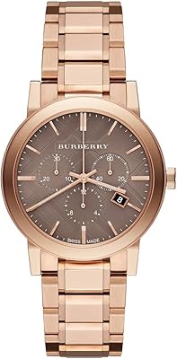 Unisex watch Luxury Chronograph Burberry Top The City 38 mm Red Gold BU9754.. DIAYTAR NIGERIA: Your gateway to affordable online retail with reliable delivery within the week.