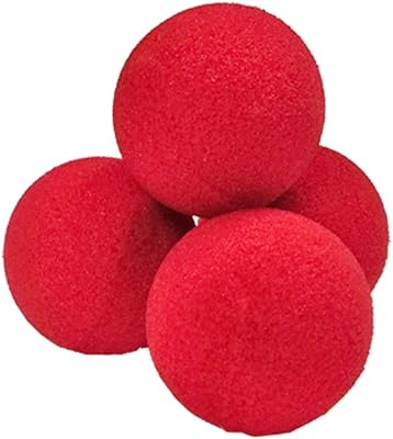 Super soft 3 -piece sponge balls (batch of 4 rooms) red.. Find everything you need at prices you'll love with DIAYTAR NIGERIA's comprehensive e-commerce platform.