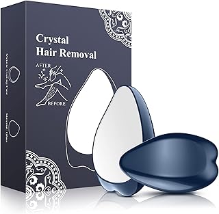 3rd generation improved crystal gum, crystal epilator for women, smooth and silky exfoliating skin, painless hair removal for arms, legs and back (blue gray).. Discover a world of affordable shopping with DIAYTAR NIGERIA's vast marketplace delivered to you in days.
