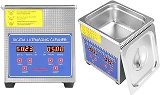 Ultrasonic cleaner in high efficiency stainless steel of 1.3 l with heating and basket.. Experience shopping freedom with DIAYTAR NIGERIA's comprehensive marketplace delivered within 8 days.