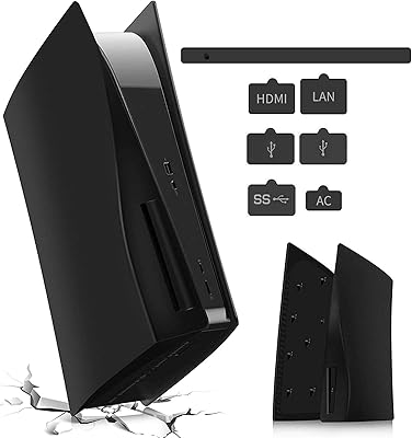 Kastwave plates compatible with PS5, rigid frontal frontal plates compatible with the PS5 controller, anti-scratch replacement plates compatible with the disc version of the PS5 controller.. Shop with confidence at DIAYTAR NIGERIA, offering thousands of products with budget-friendly shipping.